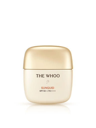 The Whoo Sunquid skincare product on a white background